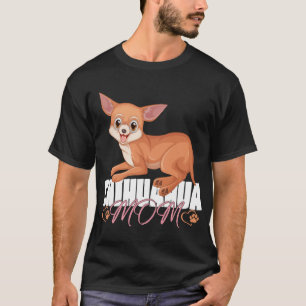 Chihuahua-Mutter-Shirt Muttertag Haustierbesitzer T-Shirt