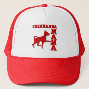 CHIHUAHUA-MUTTER TRUCKERKAPPE