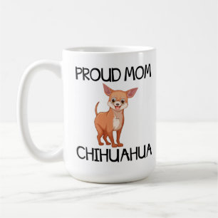 Chihuahua-Mutter Welpen Hund Welpen Welpe Canine M Kaffeetasse