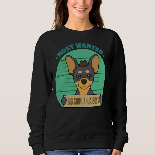 Chihuahua Niedlich Chihuahua Leben ist besser Sweatshirt (Vorderseite)