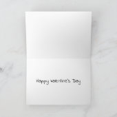 Chihuahua niedlich, ich wähe dir Liebe Valentines Karte (Innenseite)