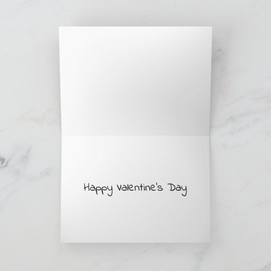 Chihuahua niedlich, ich wähe dir Liebe Valentines Karte (Innenseite)