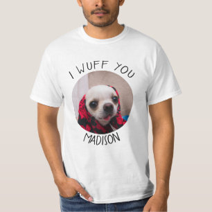 Chihuahua niedlich wüten Sie Liebe Valentines Anpa T-Shirt