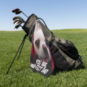 Chihuahua niedliche Liebe Par-fect Vater Benutzerd Golfhandtuch (Gras)