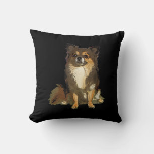 Chihuahua-Niedlicher Cartoon Grafischer Hund Kissen