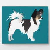Chihuahua oder Papillon Basic Design Fotoplatte (Vorderseite)