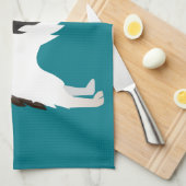 Chihuahua oder Papillon Basic Design Geschirrtuch (Viertel Falte)