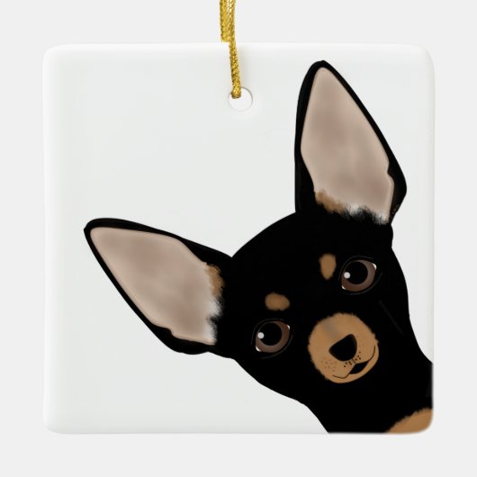 Chihuahua Ornament (Vorderseite)
