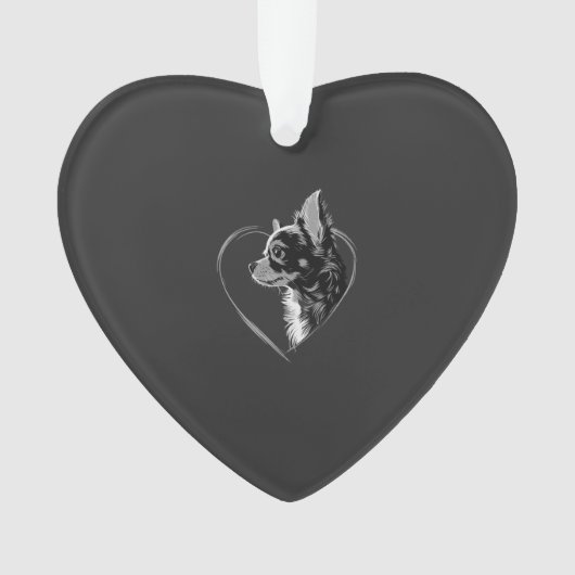 Chihuahua      ornament (Vorderseite)