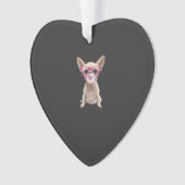 Chihuahua    ornament (Vorderseite)
