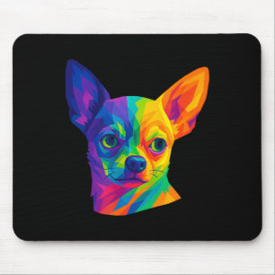 Chihuahua P Art Portrait Für Hundebesitzer Mousepad