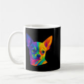 Chihuahua P Art Rtrait For Dog Owners Kaffeetasse (Links)