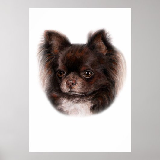 Chihuahua Painting Poster (Vorne)