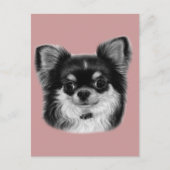 Chihuahua Painting Postkarte (Vorderseite)