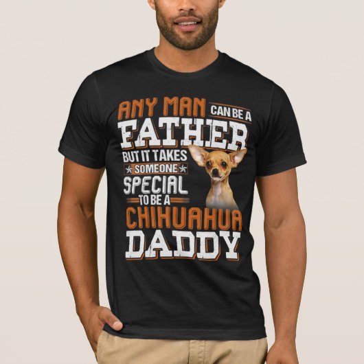 Chihuahua-Papa T-Shirt (Vorderseite)