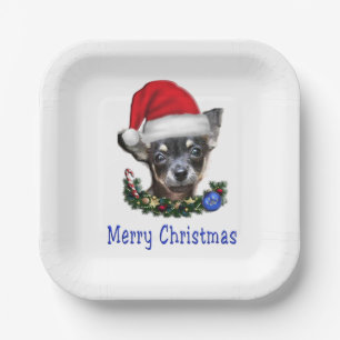 Chihuahua Pappteller