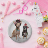 Chihuahua Pappteller (Party)
