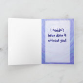 Chihuahua Party Center Dankeskarte (Innenseite)