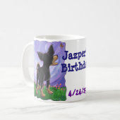 Chihuahua Party Center Kaffeetasse (Vorderseite Links)