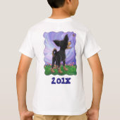 Chihuahua Party Center T-Shirt (Rückseite)