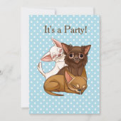 Chihuahua-Party Einladung (Vorderseite)