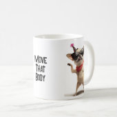 Chihuahua-Party-Tasse Kaffeetasse (VorderseiteRechts)
