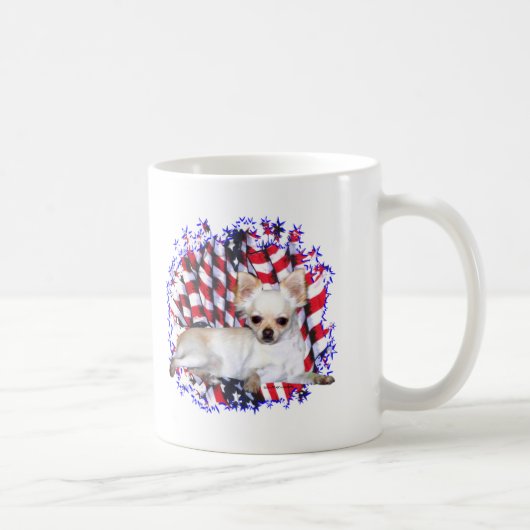 Chihuahua Patriot Kaffeetasse (Rechts)