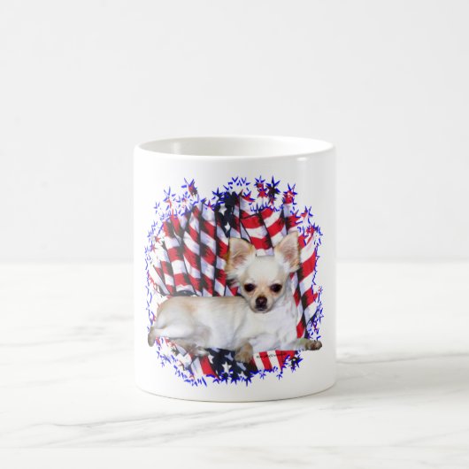 Chihuahua Patriot Kaffeetasse (Mittel)