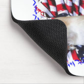 Chihuahua Patriot Mousepad (Ecke)