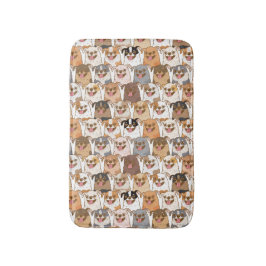 Chihuahua Pattern Badematte