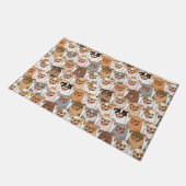 Chihuahua Pattern Fußmatte (Schrägansicht)