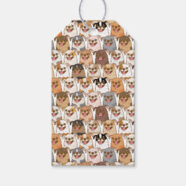 Chihuahua Pattern Geschenkanhänger