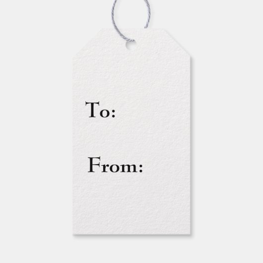 Chihuahua Pattern Geschenkanhänger (Rückseite)