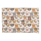 Chihuahua Pattern Kissenbezug (Vorderseite)