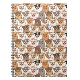 Chihuahua Pattern Notizblock