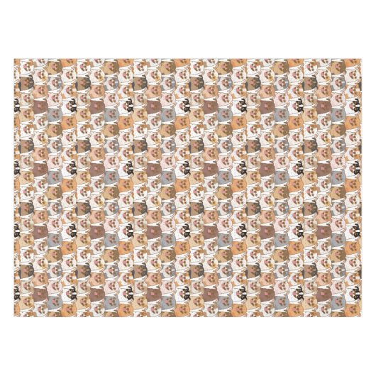 Chihuahua Pattern Tischdecke (Vorderseite (Horizontal))