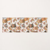 Chihuahua Pattern Yogamatte (Rückseite (Horizontal))