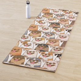 Chihuahua Pattern Yogamatte