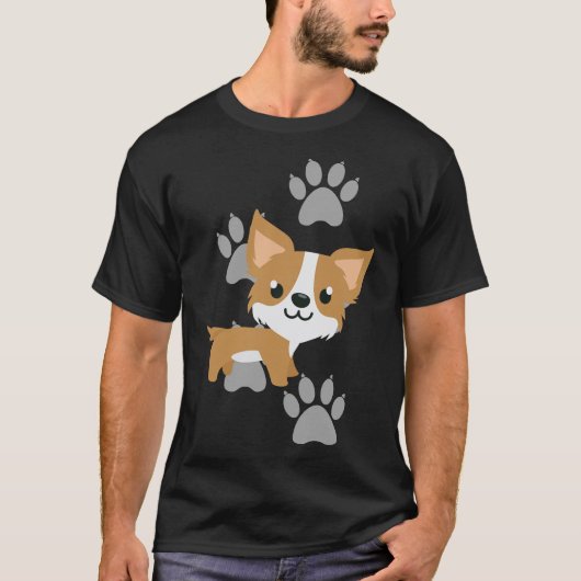 Chihuahua Paw T-Shirt (Vorderseite)