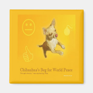 CHIHUAHUA PEACE MAGNET