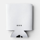 Chihuahua: Personalisierte Art Deco Dosenkühler (Rückseite)