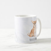 Chihuahua personalisierte Mug Kaffeetasse (VorderseiteRechts)