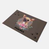 "CHIHUAHUA" - PERSONALISIERTER DOORMAT FUßMATTE (Schrägansicht)