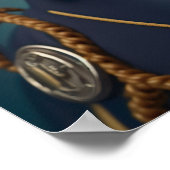 Chihuahua Pilot Captain Poster (Ecke)