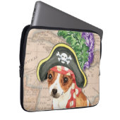 Chihuahua Pirate Laptopschutzhülle (Vorne Rechts)