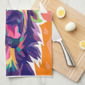 CHIHUAHUA POP ART_Dog Lover Geschirrtuch (Viertel Falte)