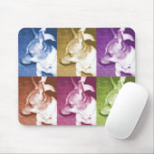 Chihuahua Pop Art Mousepad (Mit Mouse)