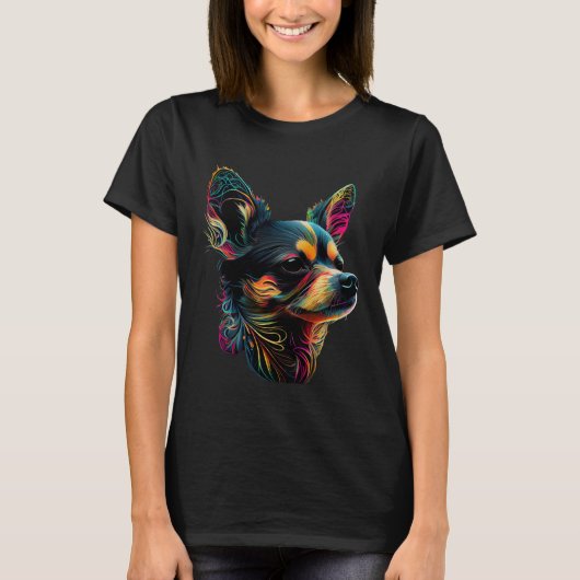 Chihuahua  Pop Chihuahua Cute Chihuahua T-Shirt (Vorderseite)
