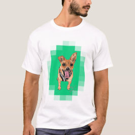 Chihuahua... Portraits für Haustiere T-Shirt