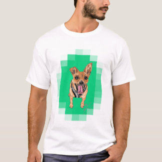 Chihuahua... Portraits für Haustiere T-Shirt